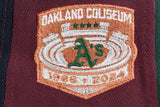 NEW ERA "GREAT AMERICA” OAKLAND A'S FITTED HAT (MAROON/NAVY/DARK GREEN)