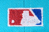 NEW ERA "DELUXE" FLORIDA MARLINS FITTED HAT (TEAL/BLACK)