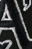 NEW ERA "BLACK FLAG” OAKLAND A'S FITTED HAT (BLACK/CHROME WHITE)