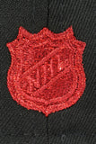 NEW ERA "BLOODY SHIELDS" OTTOWA SENATORS FITTED HAT (BLACK/ HRED)
