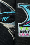 NEW ERA "STREETX” SAN JOSE SHARKS FITTED HAT (BLACK/SPARKLING GRAPE/DARK GREEN)