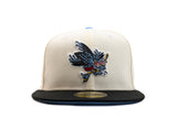 NEW ERA "THIN ICE" SAN JOSE SHARKS  FITTED HAT (CHROME/BLACK/LIGHT BLUE)