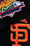 NEW ERA "TURF CORD" SAN FRANCISCO GIANTS FITTED HAT (BLACK CORDUROY)