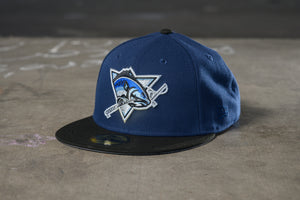 SFC X BAD NEW BASS “BASS BITE" FITTED HAT (OCEANSIDE BLUE)