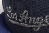 NEW ERA "TAKEOVER 2.0" LOS ANGLELES DODGERS FITTED HAT (NAVY/LIGHT NAVY)