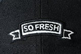 SFC X NEW ERA "OLD E" 9FORTY A-FRAME SNAPBACK (BLACK/WHITE)
