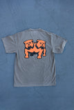 SFC "PAST & PRESENT" GARMENT DYED HEAVYWEIGHT TEE (CEMENT)