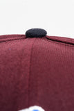NEW ERA "BUGALOO" GEORGETOWN HOYAS  FITTED HAT (BURGUNDY/NAVY)