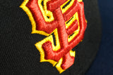 NEW ERA "MAZINGER" SAN FRANCISCO GIANTS FITTED HAT (BLACK/NAVY/LIGHT BLUE)