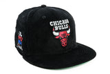 NEW ERA "RETRO CORD” CHICAGO BULLS  FITTED HAT (BLACK CORDUROY)