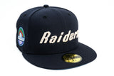 NEW ERA "ARC” LAS VEGAS RAIDERS FITTED HAT (NAVY)