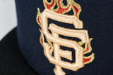 NEW ERA "GHOST 2.0” SAN FRANCISCO GIANTS  FITTED HAT (NAVY/BLACK/ORANGE)
