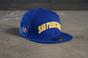 NEW ERA "OG JERSEY" SF GIANTS FITTED HAT (BLUE/YELOW)