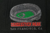 NEW ERA "RIP 2 THE STICK” SAN FRANCISCO GIANTS  FITTED HAT (BLACK/RED)