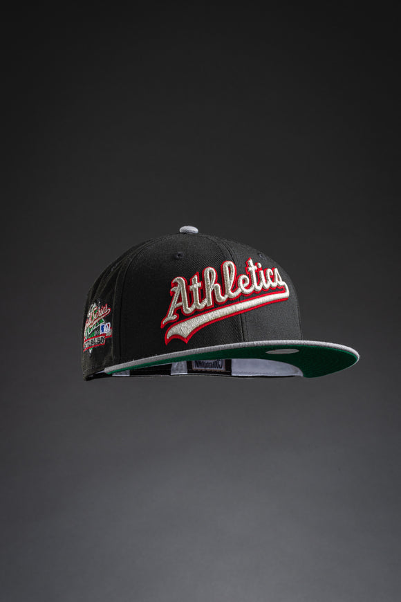 NEW ERA COLOR PACK OAKLAND A'S FITTED HAT (ARMY GREEN) – So Fresh Clothing