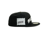 SFC X BREAK FREE "1212" NEW ERA FITTED HAT (BLACK/CHROME)