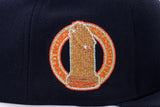 NEW ERA "EXPLOSIVE MODE" SAN FRANCISCO GIANTS  FITTED HAT (NAVY/ORANGE)