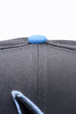 NEW ERA "SNOW" SAN JOSE SHARKS FITTED HAT (DARK GRAPHITE/BLACK)