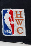 NEW ERA "POLO SWEATER” SAN FRANCISCO WARRIORS FITTED HAT (NAVY/SCARLET)