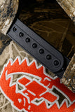SFC X NEW ERA "TRAP'N" 9FORTY A-FRAME SNAPBACK (REAL TREE CAMO / ORANGE)