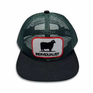 INDIVIDUALIST "BLACK SHEEP" FULL MESH SNAPBACK (GREEN)