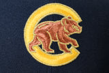 NEW ERA "SPROUL HALL" CHICAGO CUBS FITTED HAT (BLACK/NAVY/GOLD)