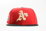 NEW ERA "LAD" OAKLAND ATHLETICS (RED/BLACK)
