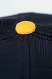 NEW ERA "SPROUL HALL" CHICAGO CUBS FITTED HAT (BLACK/NAVY/GOLD)