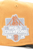 NEW ERA "MISSING JEWEL" SAN FRANCISCO GIANTS FITTED HAT (BRONZE/BLACK/CHROME)