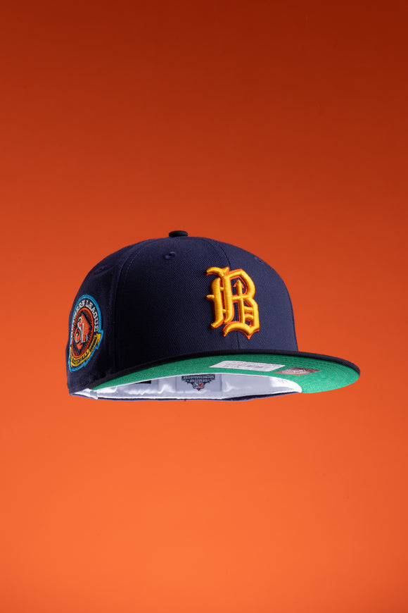 NEW ERA “BP” CLEVLAND INDIANS FITTED HAT (NAVY) – So Fresh Clothing