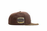 NEW ERA "KANE" OAKLAND A'S FITTED HAT (BURNT WOOD/WALNUT)