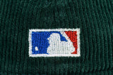 NEW ERA "TURF CORD" OAKLAND ATHLETICS FITTED HAT (DARK GREEN CORDUROY)