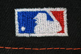 NEW ERA "TEAM SPLIT" SAN FRANCISCO GIANTS  FITTED HAT (BLACK/ORANGE)