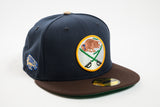 NEW ERA "SOLO" BUFFALO SABRES (NAVY/BROWN)