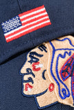 NEW ERA "POLO SWEATER 2.0" BLACKHAWKS FITTED HAT (NIGHTSHIFT NAVY/BLACK/ H RED)