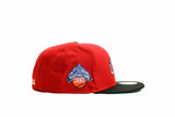 NEW ERA "PLASTIC MAN" UNLV RUNNIN REBELS  FITTED HAT (RED/BLACK/GREY)