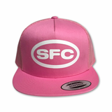 SFC "FULL CIRCLE" MESH TRUCKER SNAPBACK (PINK)