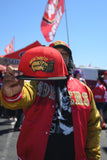 SFC X SICK WID IT RECORDS "40-NINER" NEW ERA FITTED HAT (RED/BLACK)