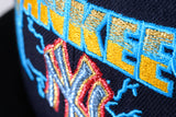 NEW ERA "WILD STYLE" NEW YORK YANKEES FITTED HAT (NAVY/BLACK)