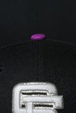 NEW ERA "PO UP" SF GIANTS FITTED HAT (BLACK/SPARKLING GRAPE)