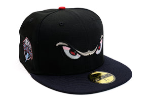 NEW ERA "NO FEAR" ELSINORE STORM FITTED HAT (BLACK/NAVY/RED)