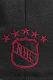 NEW ERA "INSTANT VINTAGE" SAN JOSE SHARKS (BURGANDY/BLACK)
