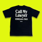 MARKET "CALL MY LAWYER" TEE (BLACK)