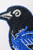 NEW ERA "BLUE BIRD” BALTIMORE ORIOLES FITTED HAT (STONE/BLACK)