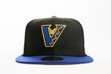 NEW ERA "BAROQUE" ARIZONA DIAMONDBACKS FITTED HAT (BLACK/DARK ROYAL)