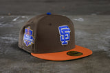 NEW ERA "CARAMEL" SAN FRANCISCO GIANTS FITTED HAT (BROWN/BURNT ORANGE)