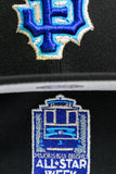NEW ERA "ICE MAN” SAN FRANCISCO GIANTS  FITTED HAT (BLACK/TEAL)