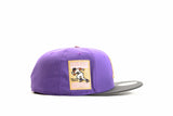 NEW ERA "ARACHNOPHOBIA" OAKLAN A'S FITTED HAT (PURPLE/DARK GRAPHITE/PINK)