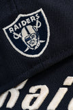 NEW ERA "ARC” LAS VEGAS RAIDERS FITTED HAT (NAVY)