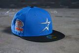 NEW ERA "FIZZ-STROS" HOUSTON ASTROS FITTED HAT (BLUE/BLACK)